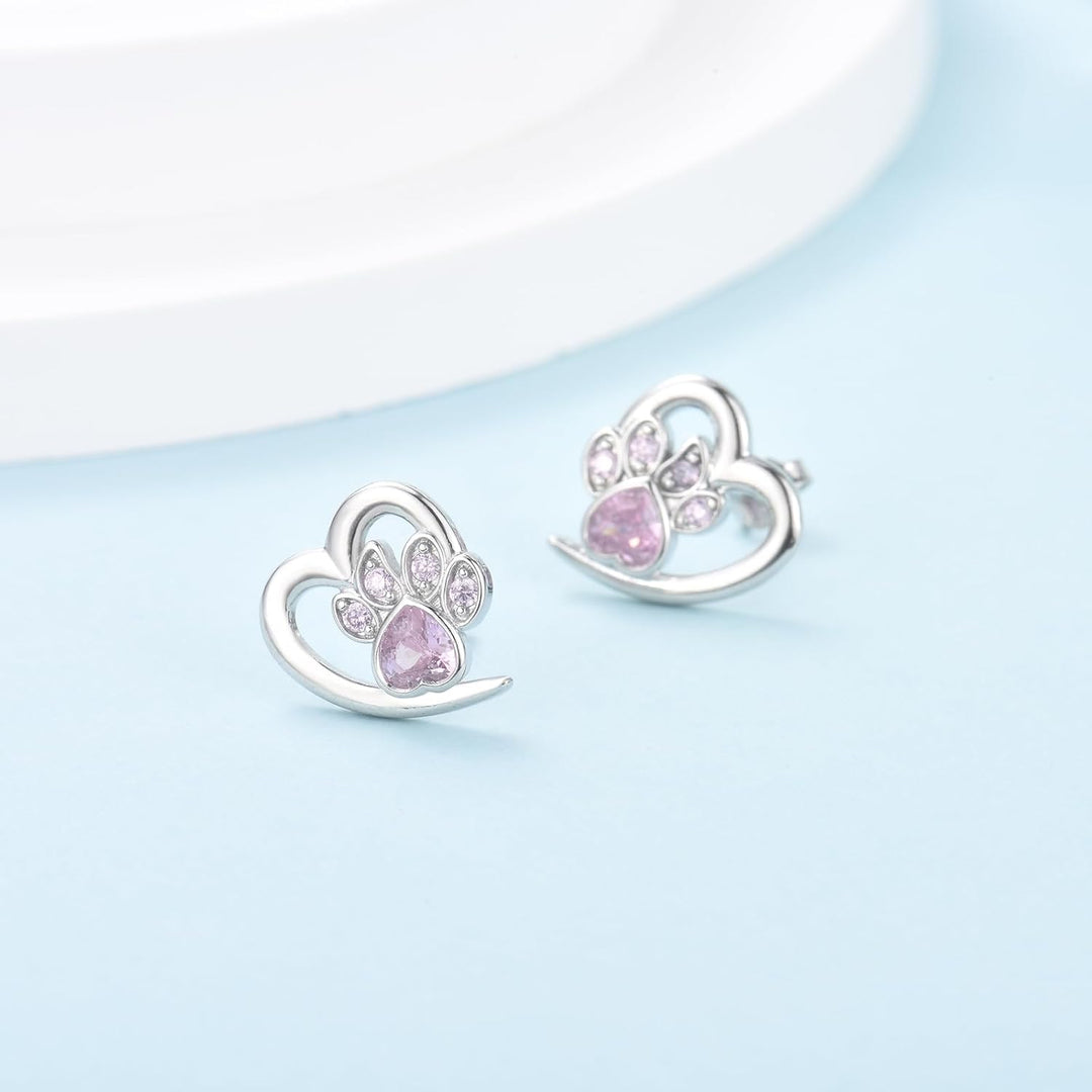 Pote- og Hjerteøreringe med Zirconia