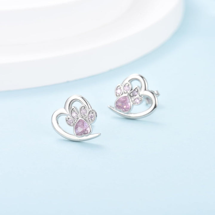 Pote- og Hjerteøreringe med Zirconia