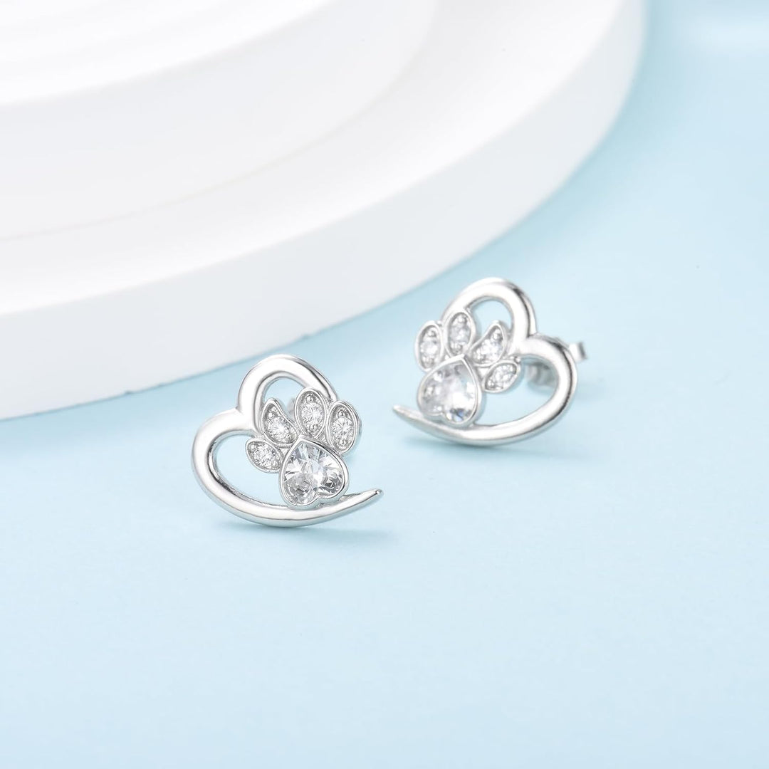 Pote- og Hjerteøreringe med Zirconia