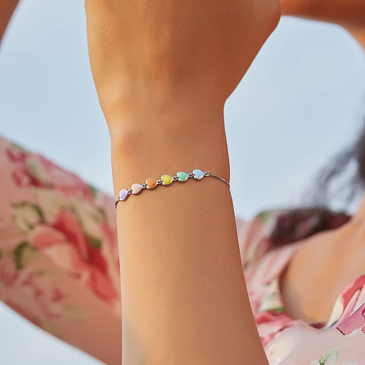 Sterling Sølv Poteaftryk Armbånd – Justerbart Fit