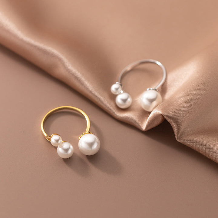 Tilpasselig Trio Perle Ring