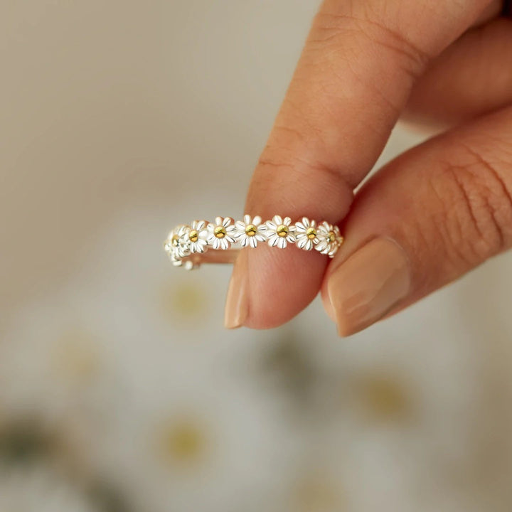 Elegant Blomsterhave Ring