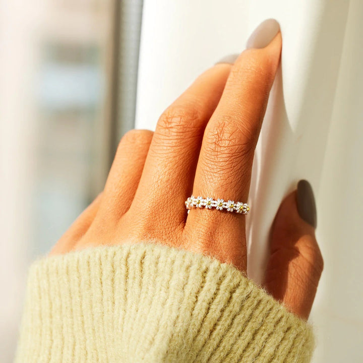 Elegant Blomsterhave Ring