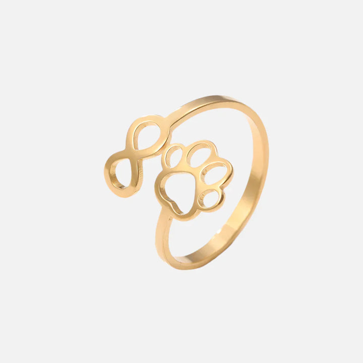 Justerbar uendelighed Pote Ring – Rustfrit Stål