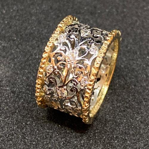 Mika - Vintage Zirkonia Ivedo Ring