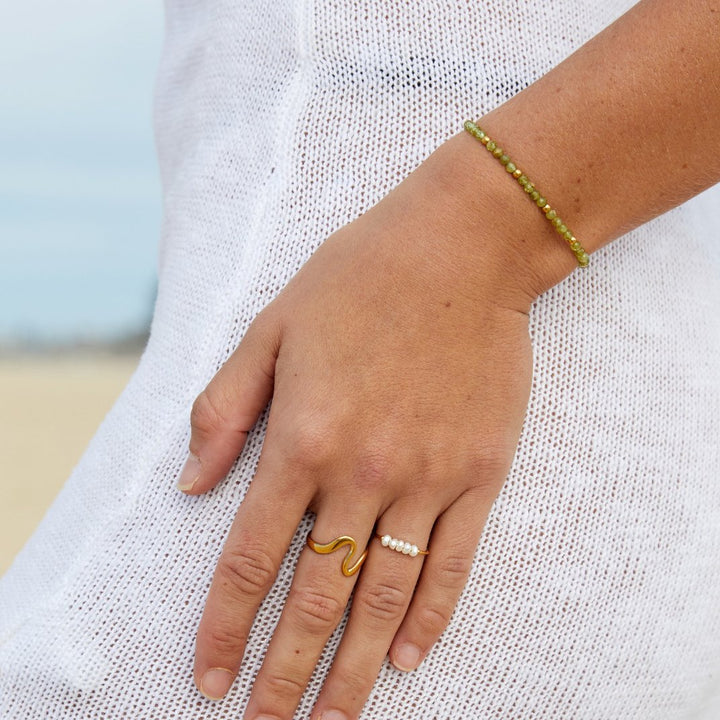 Grace - Sødvandsperle Ring