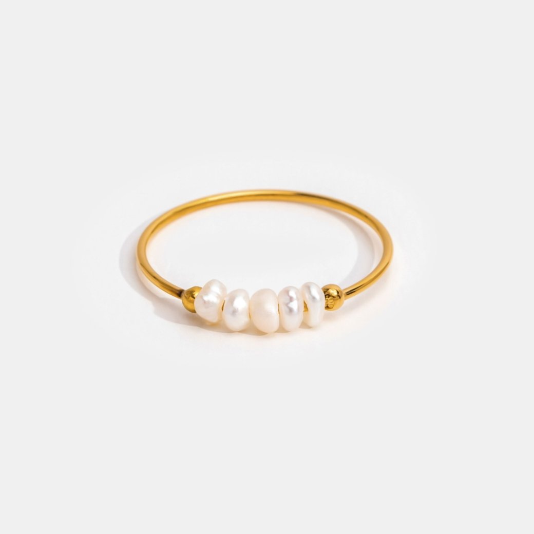 Grace - Sødvandsperle Ring