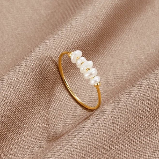Grace - Sødvandsperle Ring
