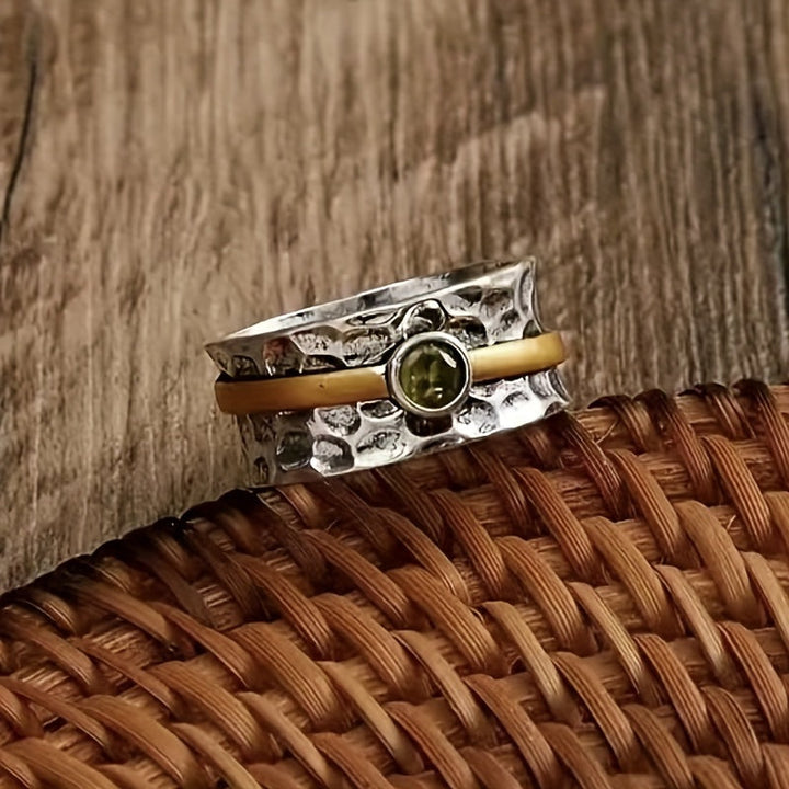 Elegant Grøn Zirkonia Ring