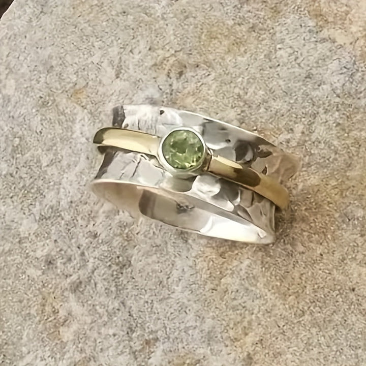 Elegant Grøn Zirconia Ring