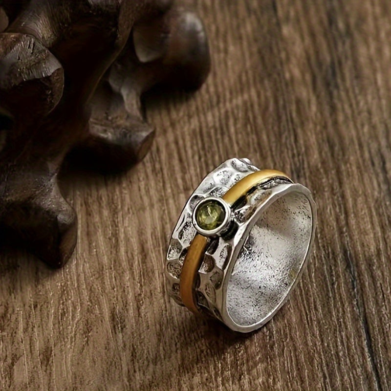 Elegant Grøn Zirconia Ring