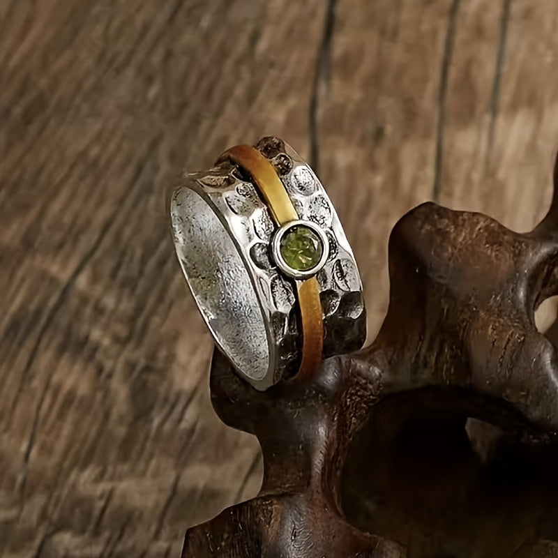 Elegant Grøn Zirkonia Ring