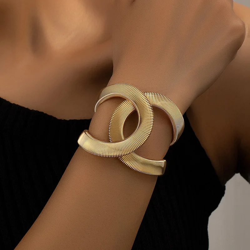 Chic Guld Dobbelt Armbånd