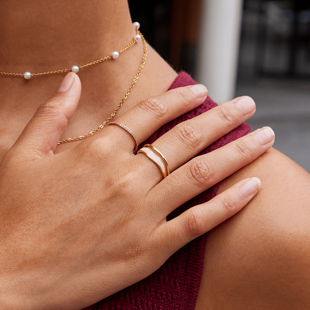 Hope - Unik Lagdelt Ring
