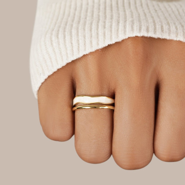 Hope - Unik Lagdelt Ring